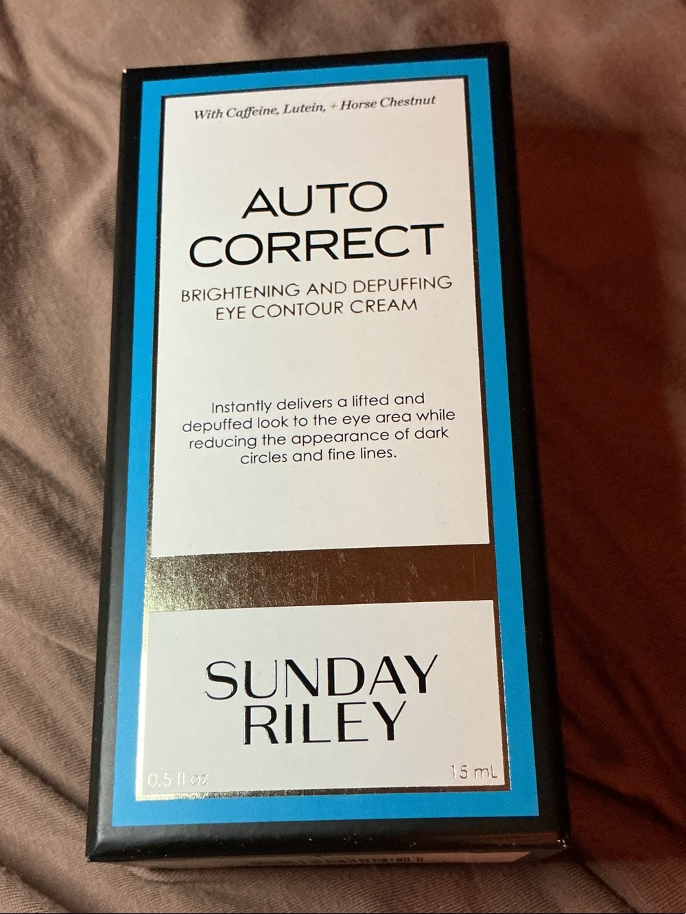 Sunday Riley Auto Correct Eye Contour Cream — Full Size